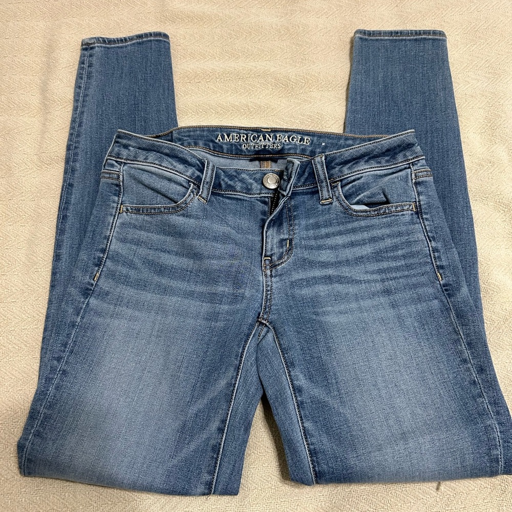 American Eagle Outfitters Women's Blue Jeans